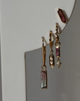 Seamless Reverse Set Princess Diamond Oval Clicker + Ruby Mini Az Plaque