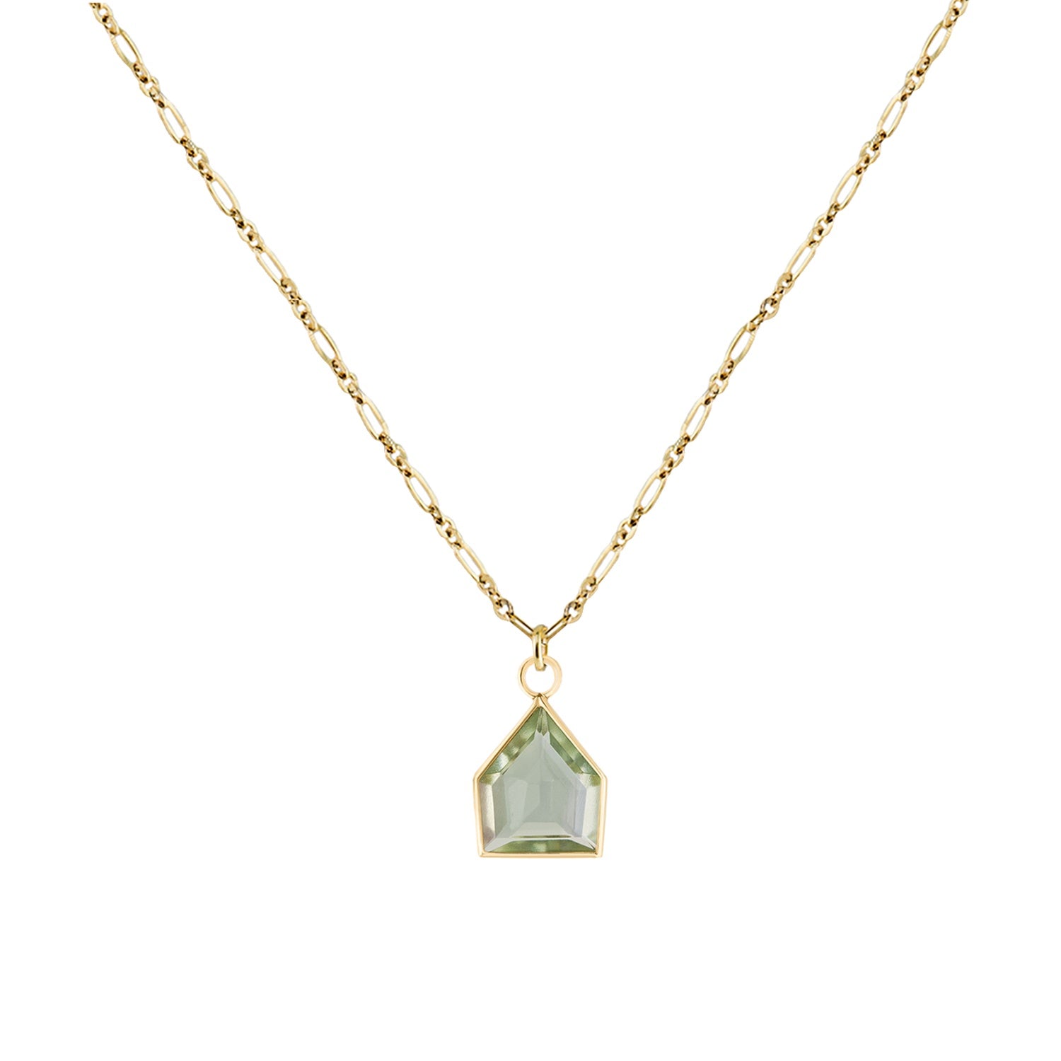 Métier by tomfoolery Green Amethyst Maison on Roma Necklace