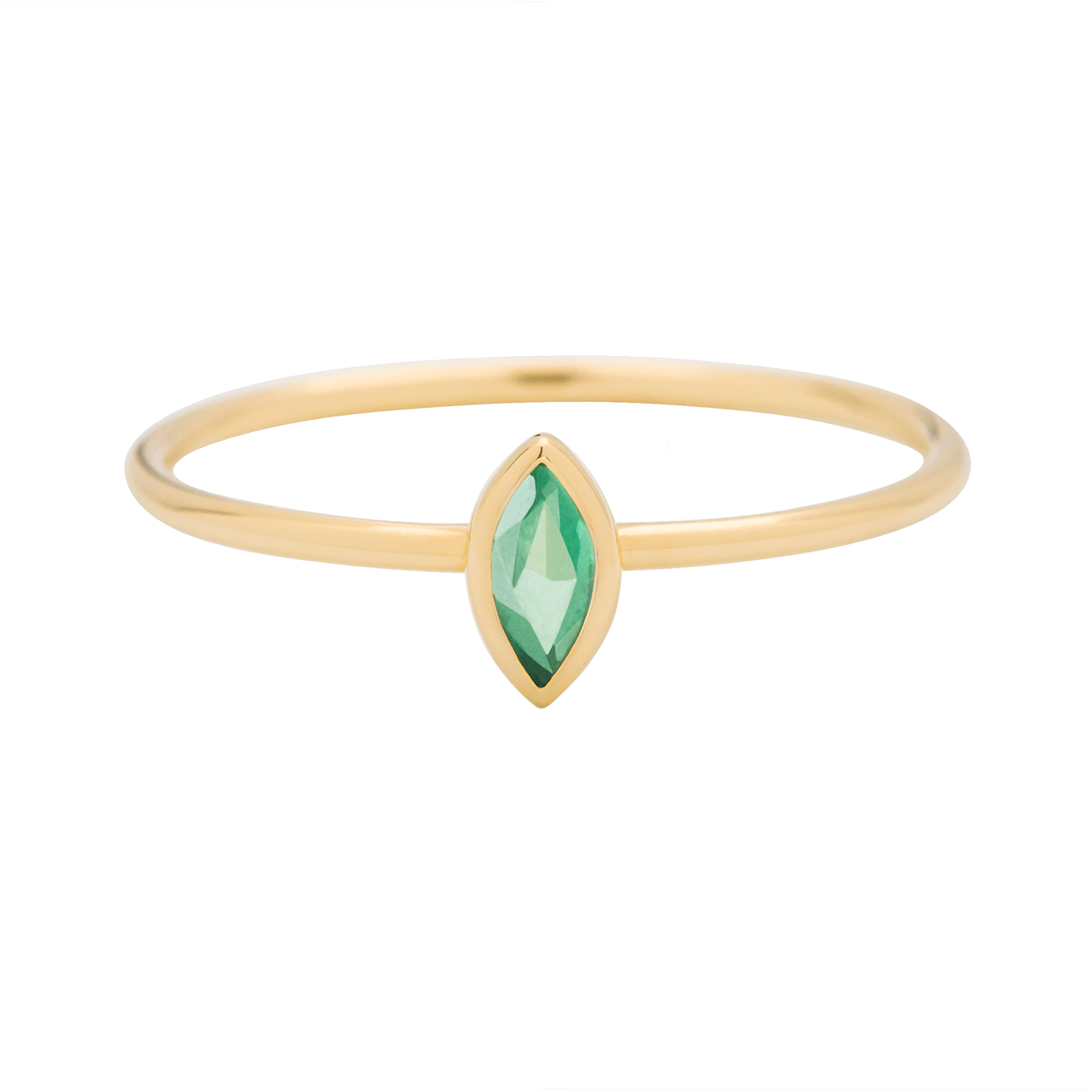 Metier by Tomfoolery: Emerald Stacking Rings