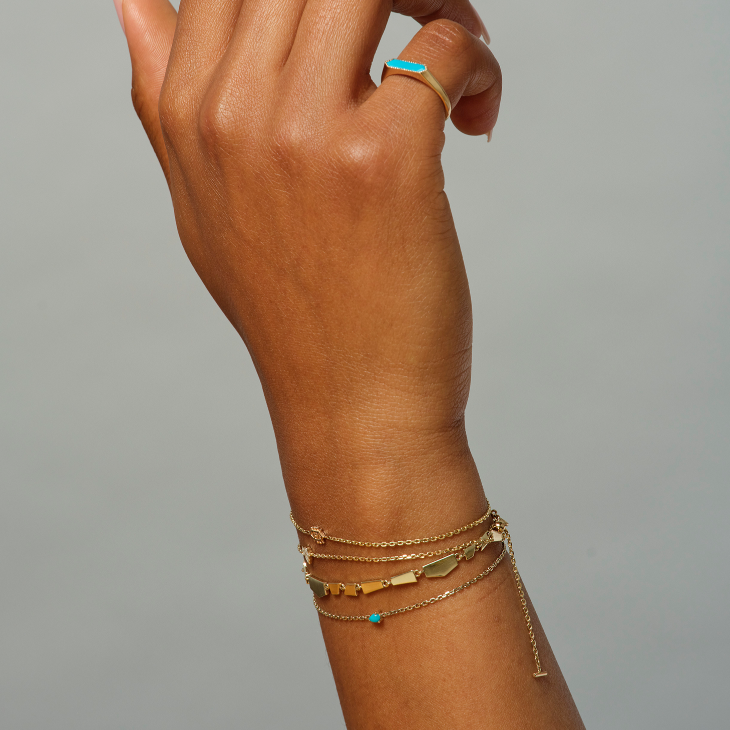 Gold Tesserae Bracelet