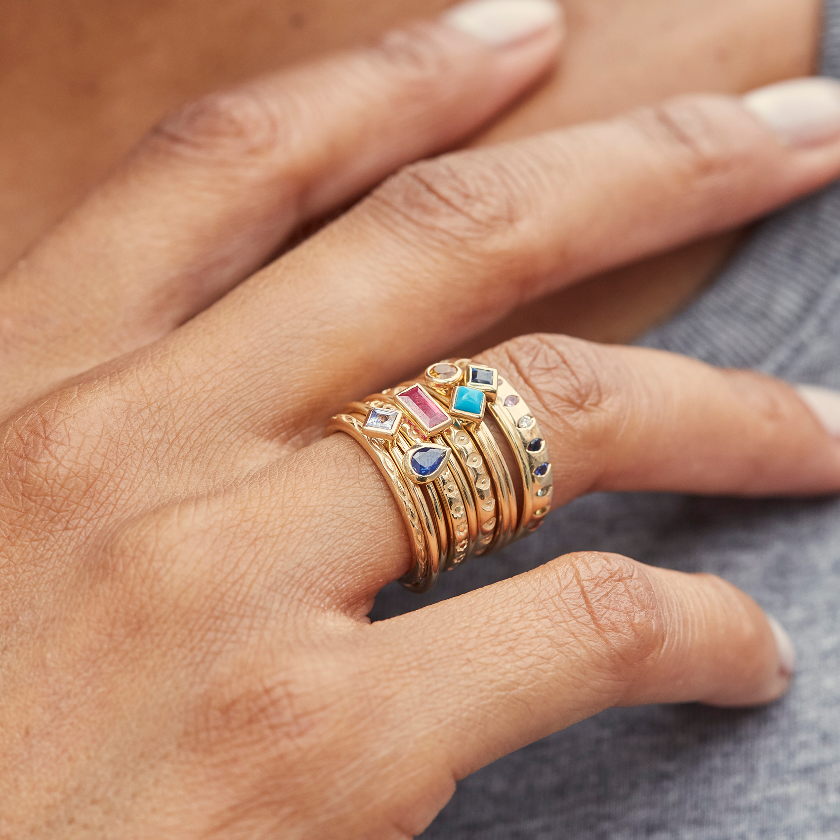 metier by tomfoolery: Stacking Rings