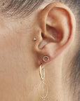 Metier by tomfoolery Open Circle Stud Earring